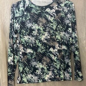 Floral Print Long Sleeve Top